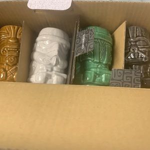 Shot glasses Bundle! -Dark Vader, Boba Fett, Stormtrooper, and Chewbacca TIKIS